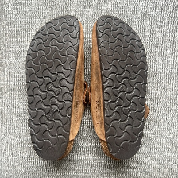 Leather Birkenstock Boston Clogs - Picture 4 of 4
